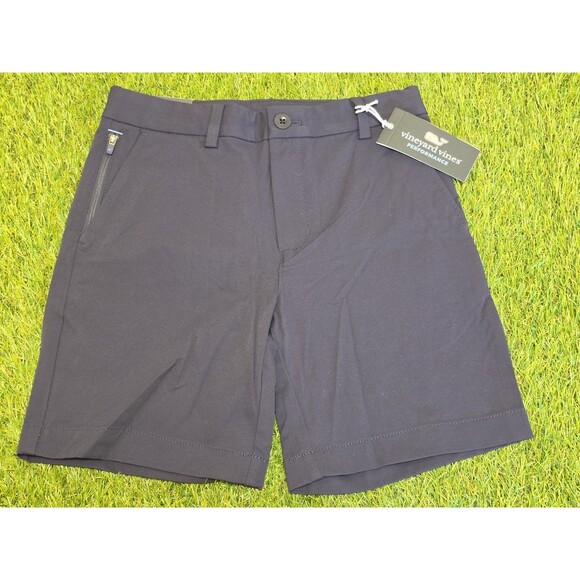 Vineyard Vines Other - Vineyard Vines Boys Performance On The Go Shorts  Size 14 Nautical Navy NWT